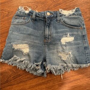 Tinseltown cut off denim shorts